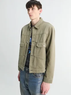 Storadal Resist Dyed Twill II Jacket i Vetiver