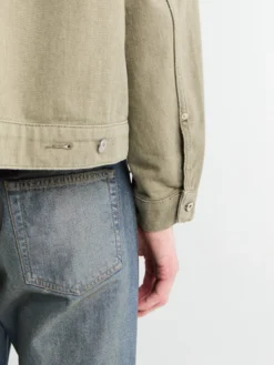 Storadal Resist Dyed Twill II Jacket i Vetiver