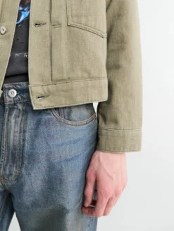 Storadal Resist Dyed Twill II Jacket i Vetiver