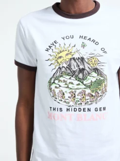 Stoy Exclusive Hidden Gem T-Shirt i Hvid