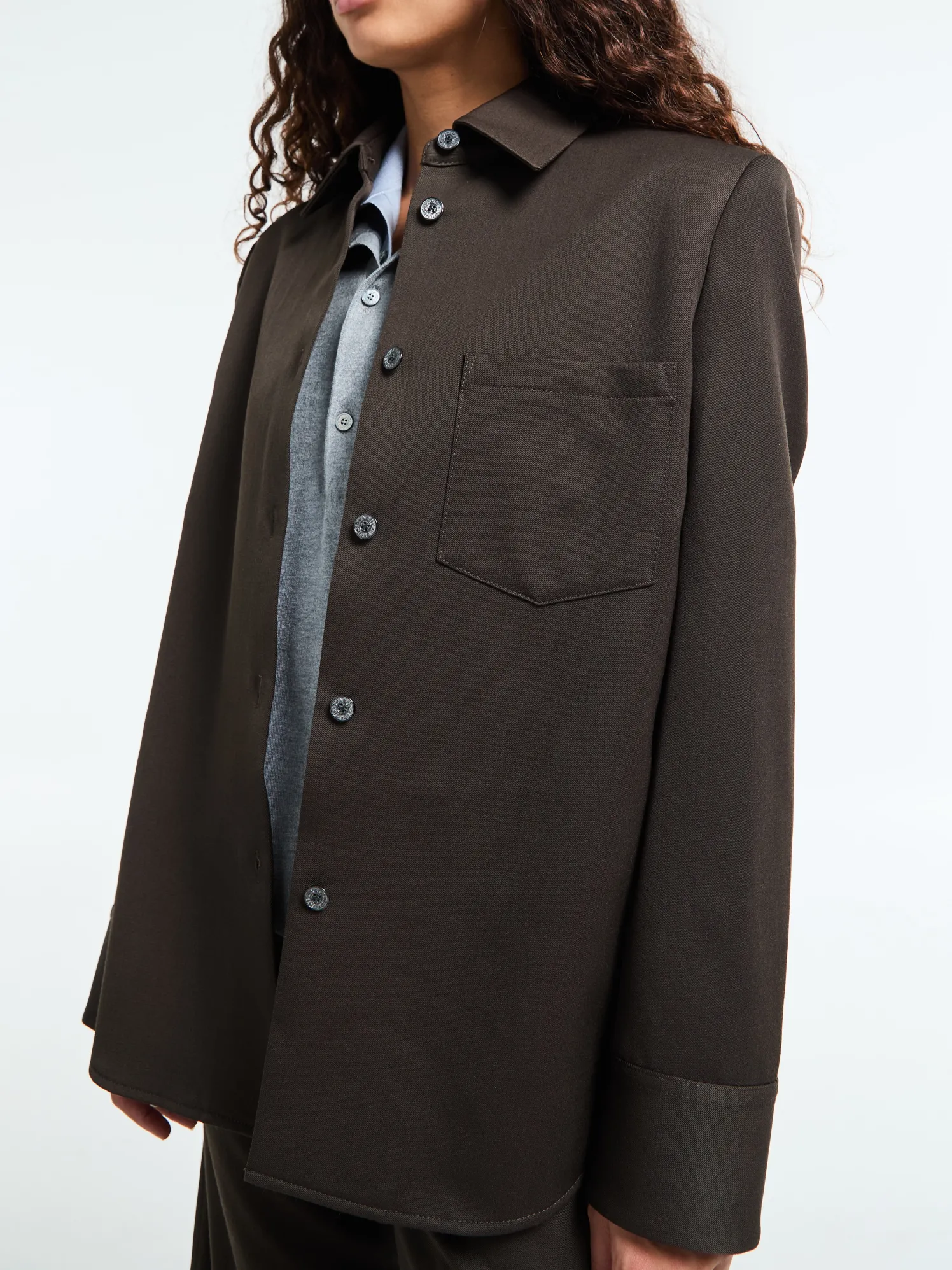 Suit Jacket i Brun