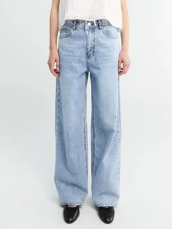 Summer Relaxed Jeans i Lyseblå