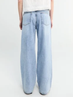 Summer Relaxed Jeans i Lyseblå