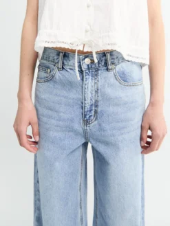 Summer Relaxed Jeans i Lyseblå