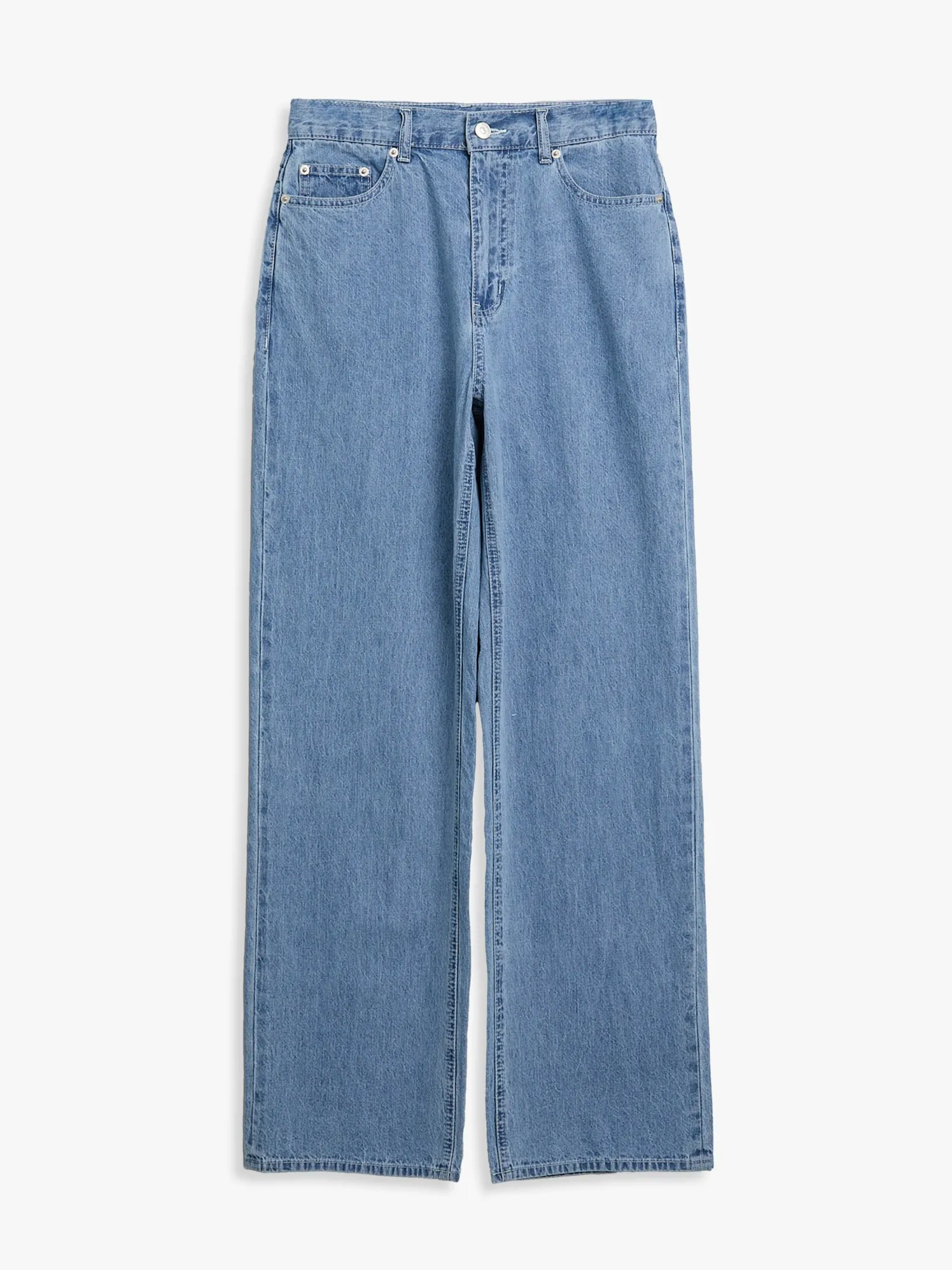 Summer Straight Jeans i Lyseblå