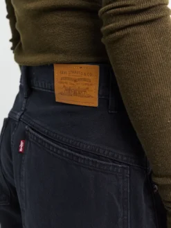 Super Baggy Jorts i Chipped Black Oyster