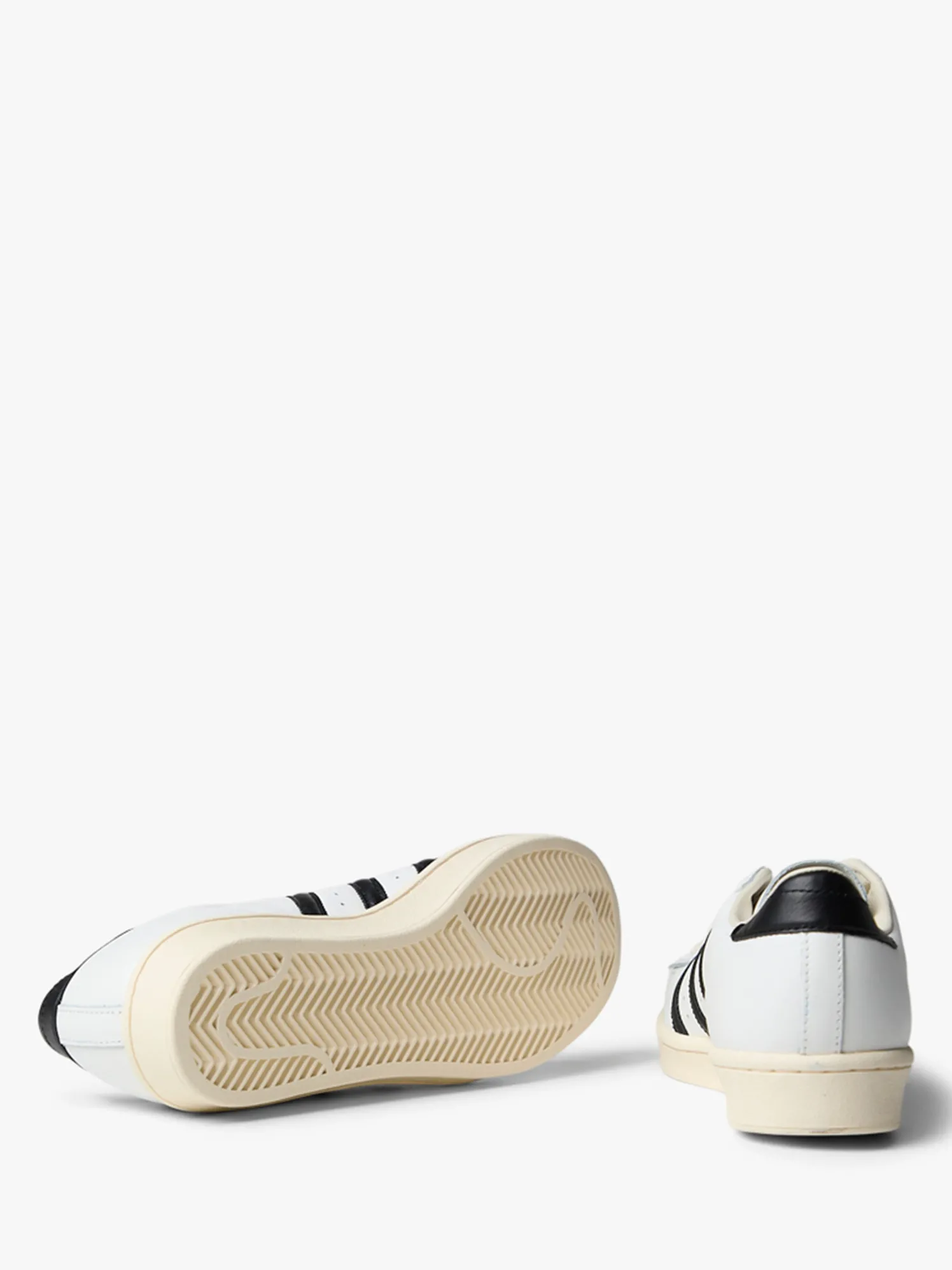 Superstar Vintage i Core White, Core black og Cream White