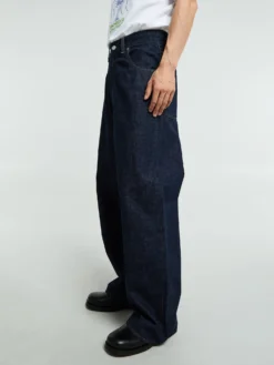 Super Wide Jeans i Simple Rinse Blue