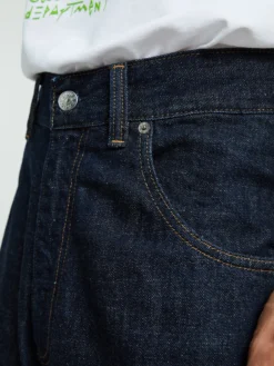 Super Wide Jeans i Simple Rinse Blue