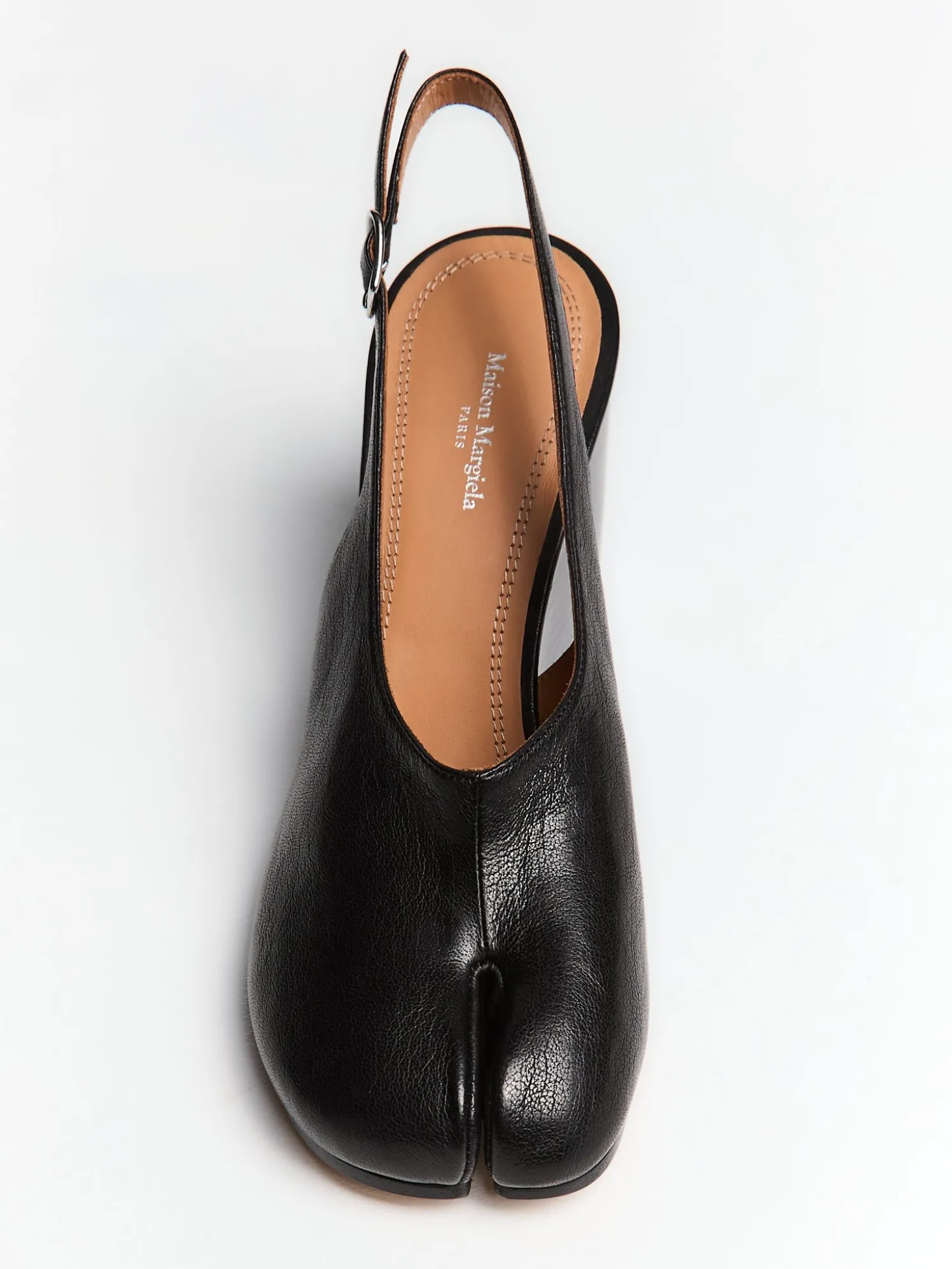 Tabi Wedge Slingback i Sort