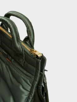 Tanker Square Tote Bag i Salviegrøn