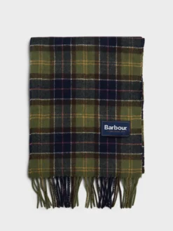 Tartan Lambwool Tørklæde i Classic Tartan