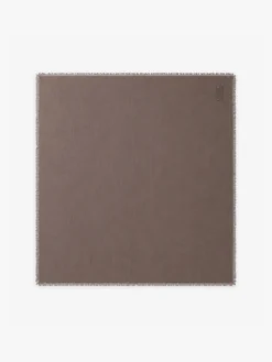Taupe Wool Gaze Scarf i Fog Gaze