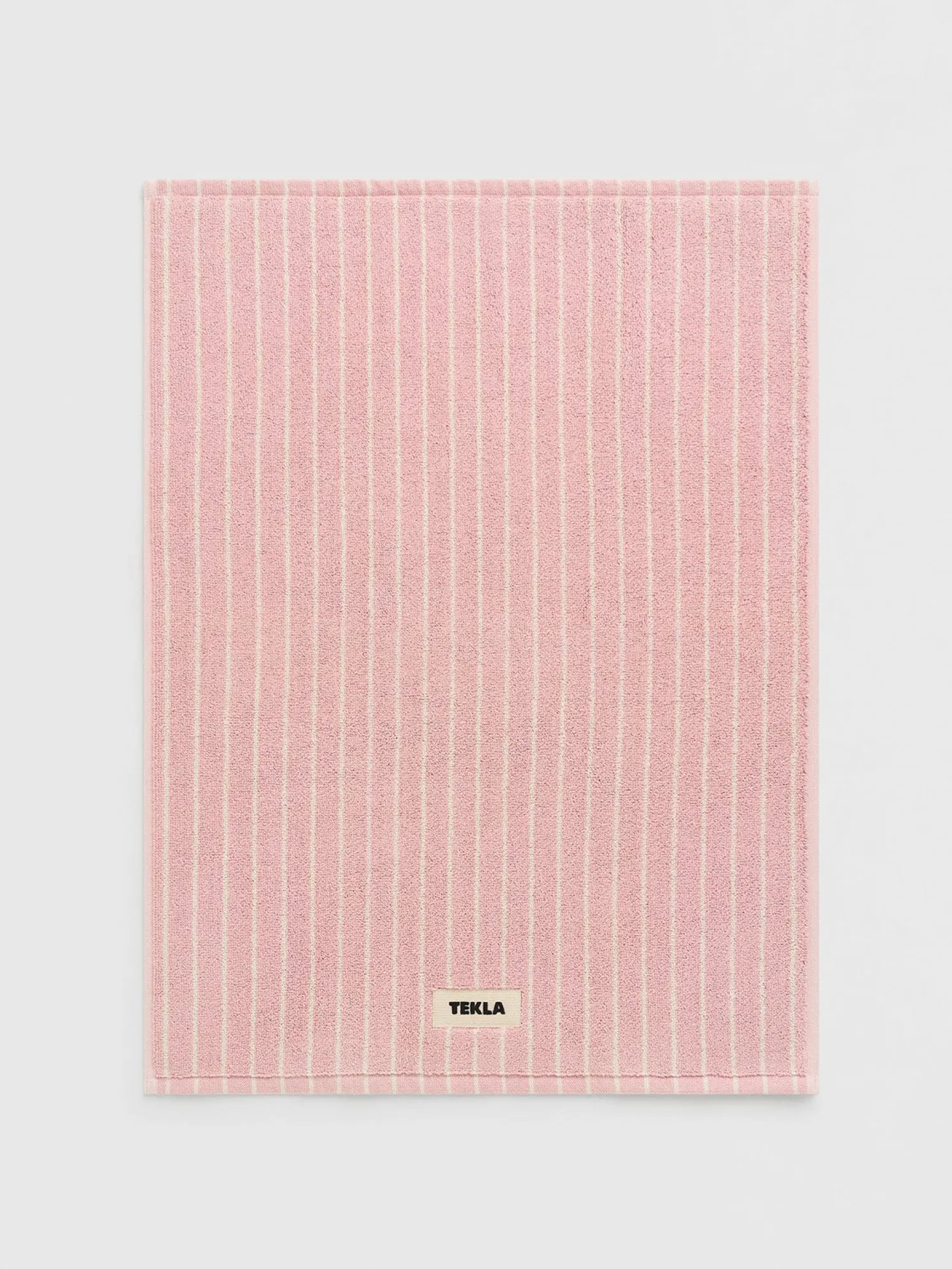 Terry Bademåtte i Shaded Pink Stripes