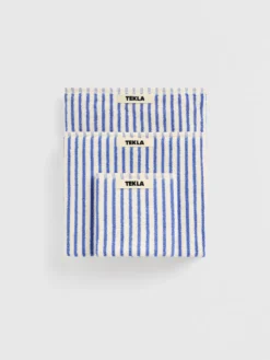 Terry Håndklæde i Coastal Blue Stripes
