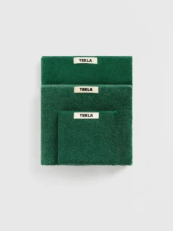 Terry Håndklæde i Teal Green