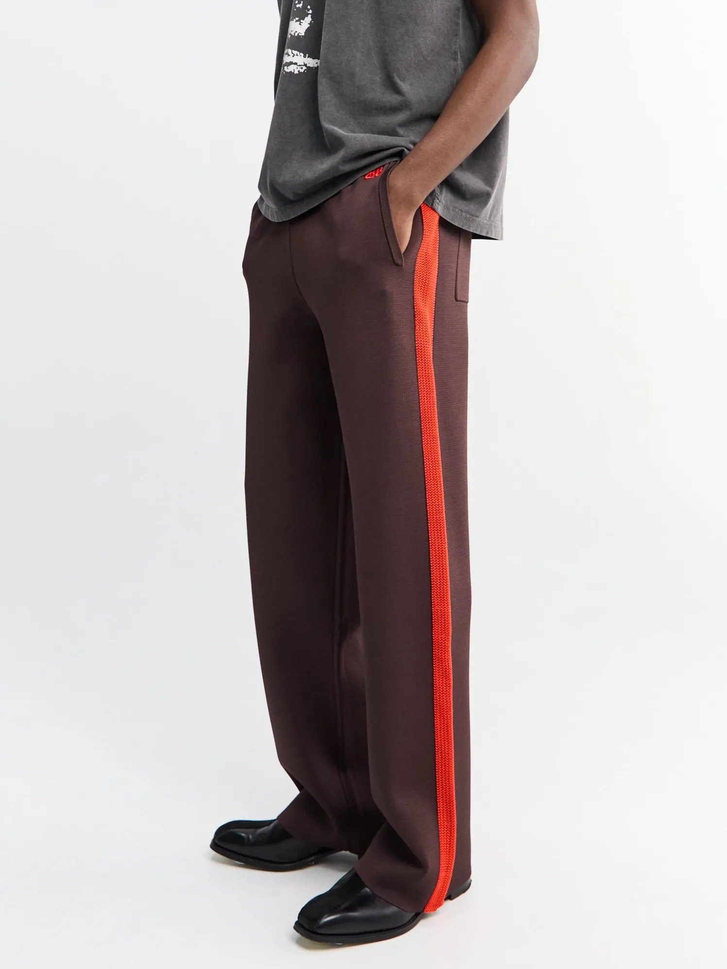 Tide Track Pants i Brun
