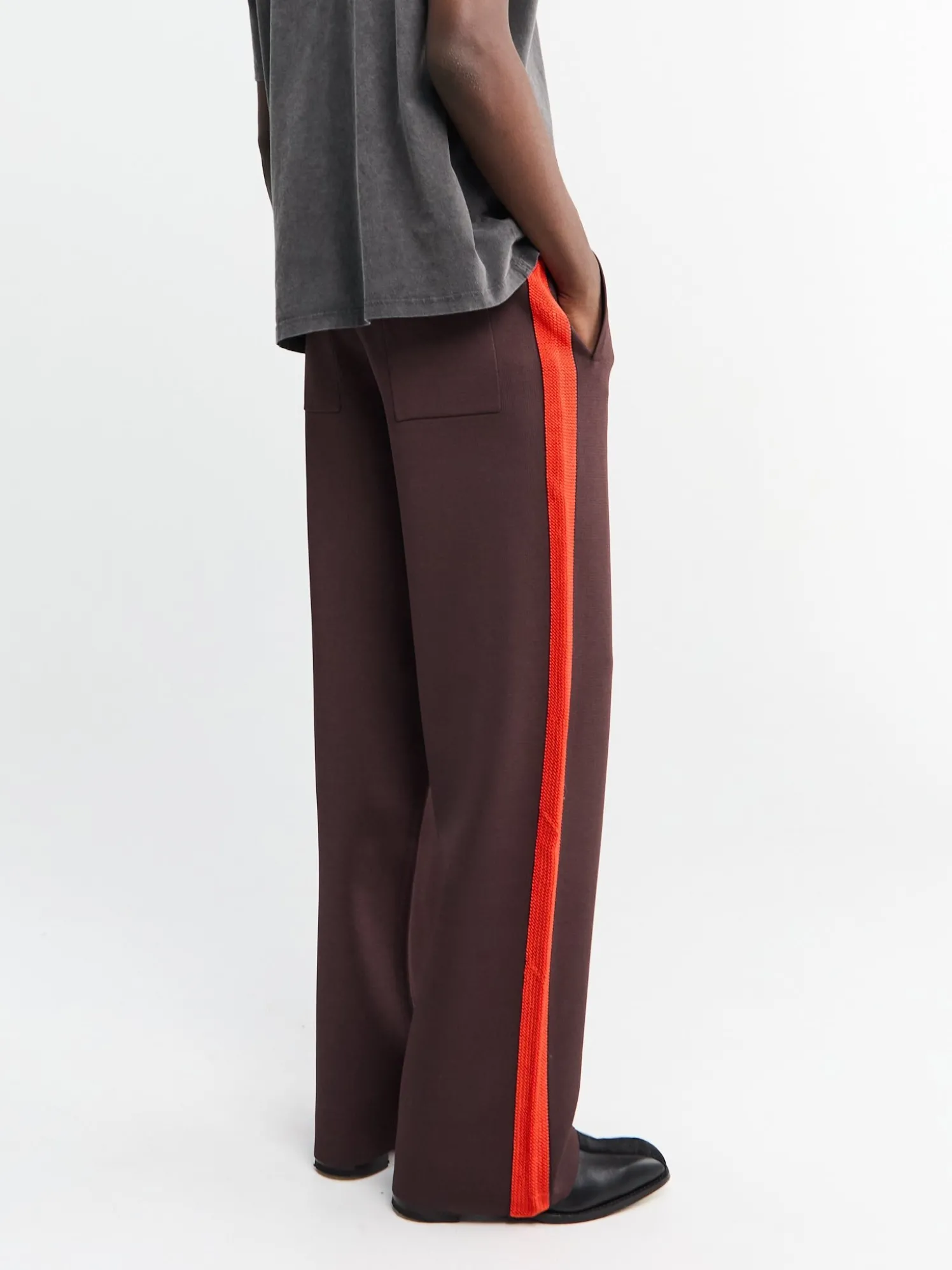 Tide Track Pants i Brun