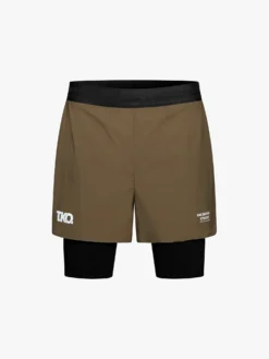 T.K.O. Balance 2-in-1 Shorts i Dark Stone