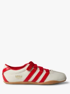 Tokyo MJ Sneakers i Crewht, Rød og Goldmt