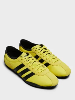Tokyo W Sneakers i Pure Sulfur, Dark Brown og Gold Metallic