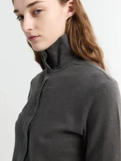 Tornado Cardigan i Vasket Sort Rogue Loopback