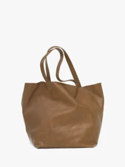 Tote bag Læder i Brun