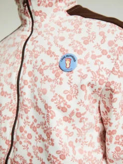 Track Jakke i Cream Pink
