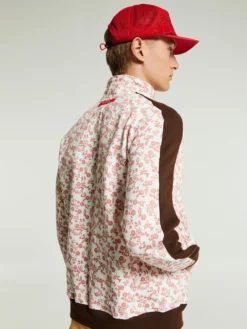 Track Jakke i Cream Pink