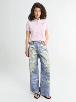 Trompe-l’œil Jeans 1981 i Blå og Grøn