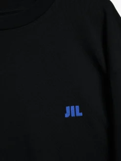 T-Shirt Cn Langærmet i Sort