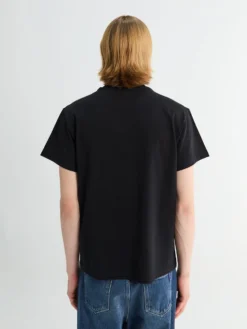 T-Shirt Cn Shortsleeved i Sort