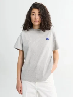 T-Shirt Cn Shortsleeve i Lys Grå