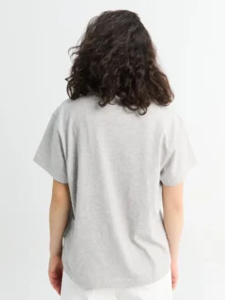 T-Shirt Cn Shortsleeve i Lys Grå