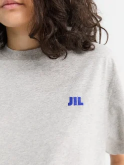 T-Shirt Cn Shortsleeve i Lys Grå