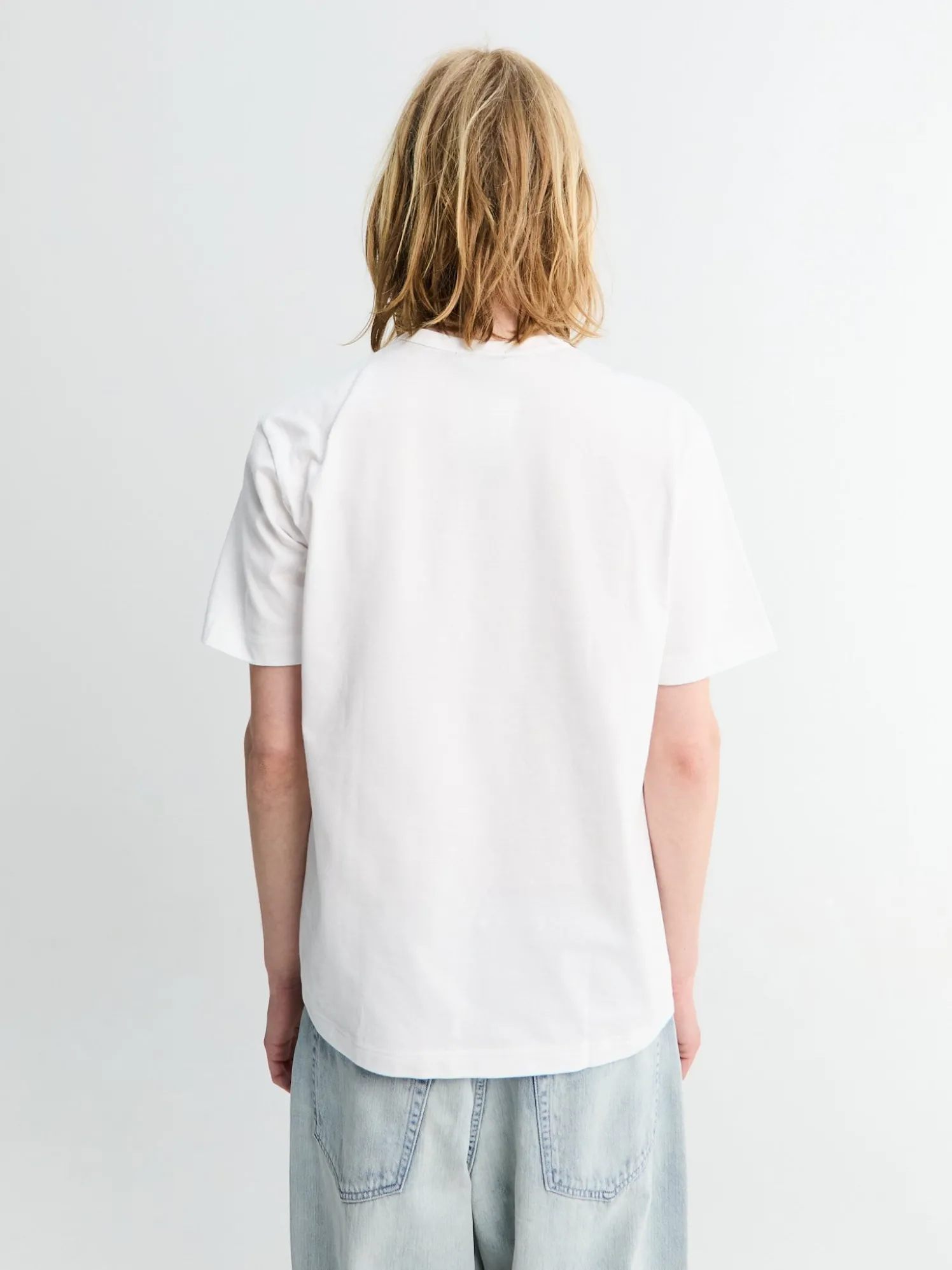 T-shirt til mænd i Hvid