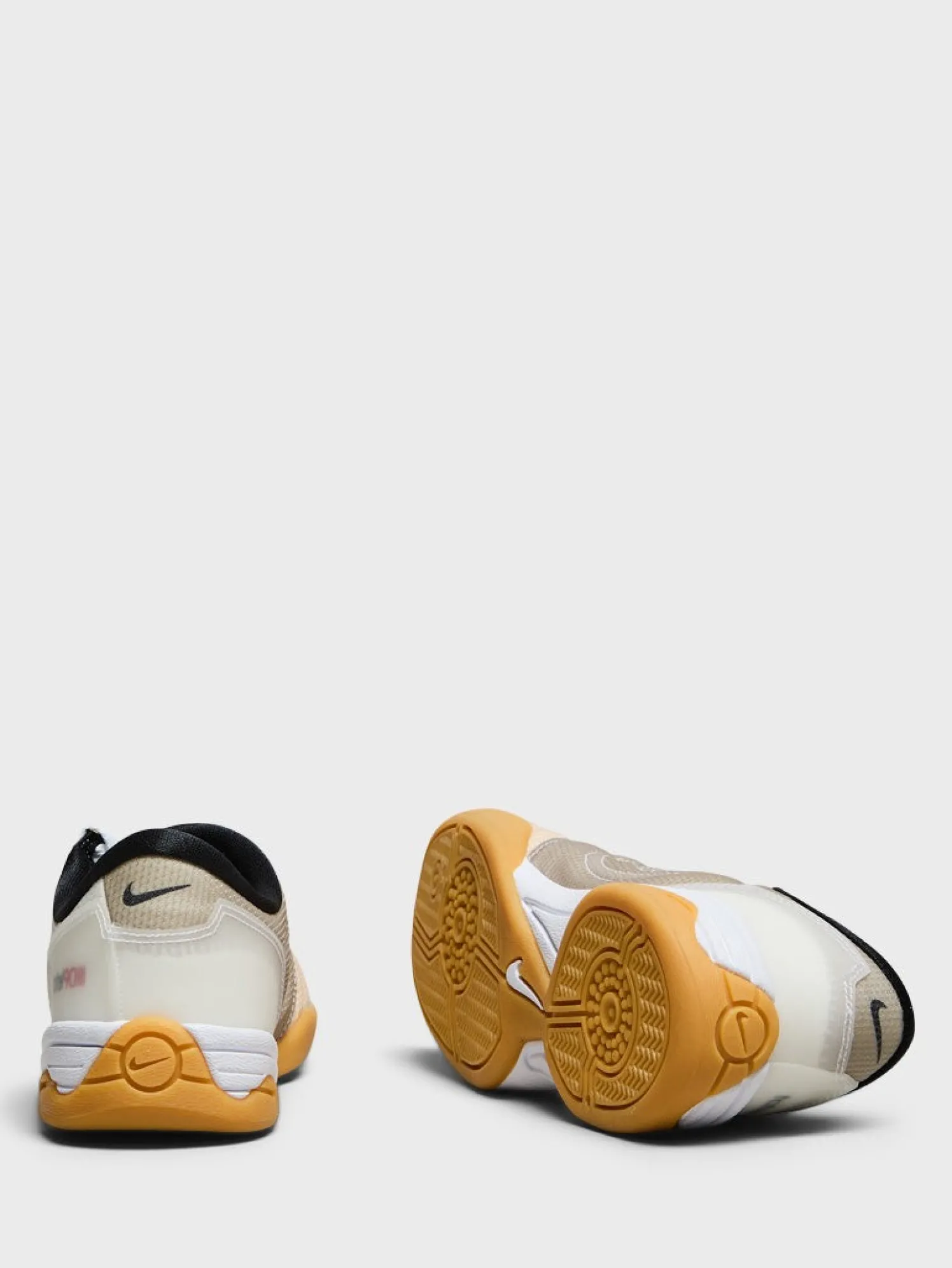 T90 Sneakers i White, Black and Gum Light Brown