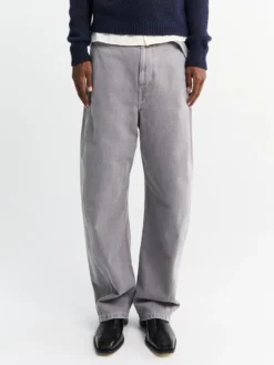 Twisted Belted Bukser i Heather