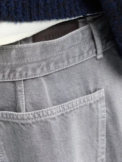 Twisted Belted Bukser i Heather