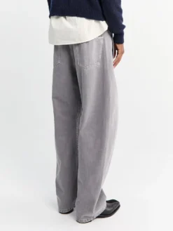 Twisted Belted Bukser i Heather