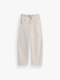 Twisted Belted Bukser i Moonstone