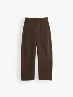 Twisted Belted Pants i Cacao