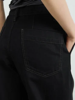 Twisted Pants i Sort