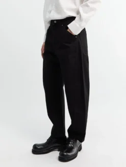 Twisted Workwear Pants i Sort