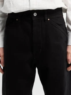 Twisted Workwear Pants i Sort