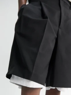 Uld Shorts i Sort