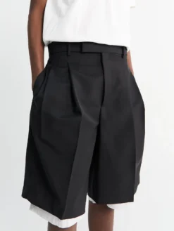 Uld Shorts i Sort