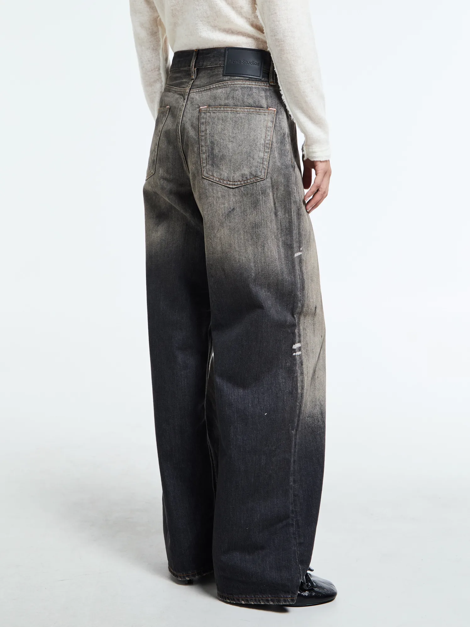 1981U Loose Fit Jeans i Black Trafalgar