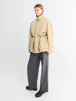 Unisex Chore Work Jacket i Beige