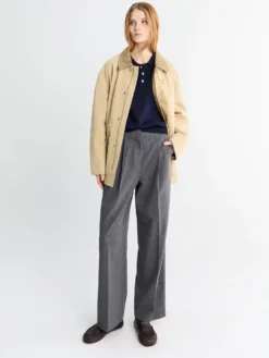 Unisex Chore Work Jacket i Beige
